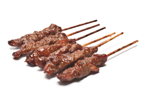 Meat Kebabs or Skewers